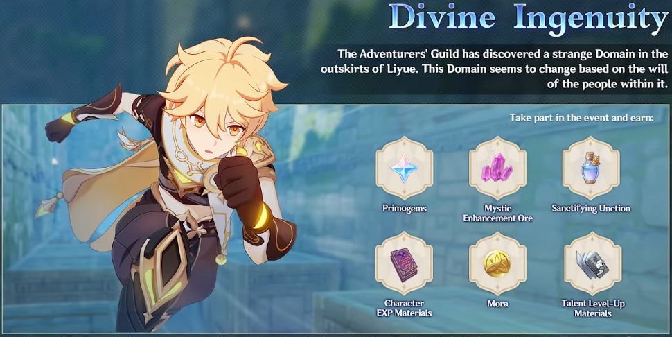 Divine Ingenuity is an event appearing in version 2.5