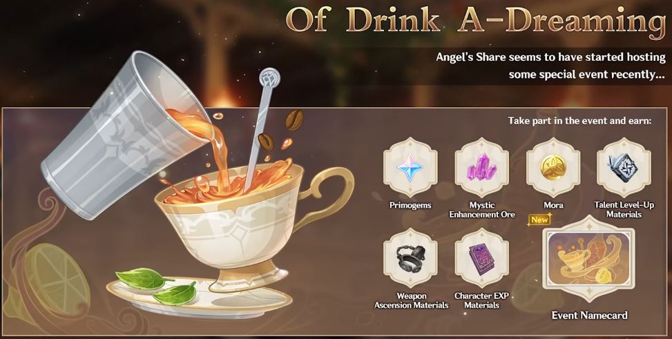 Of Drink A-Dreaming event